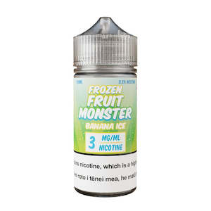 Fruit Monster: Frozen Fruit Monster - Banana Ice 100ml/6mg