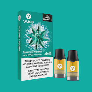 Vuse: VUSE ePod e liquid Pod - Spearmint Menthol 2.5%