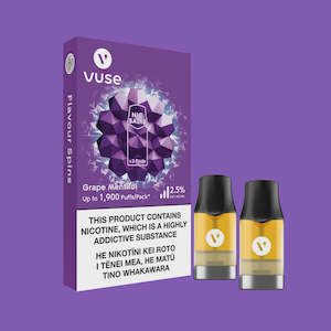 VUSE ePod e liquid Pod - Grape Menthol 2.5%