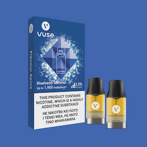 Vuse: VUSE ePod e liquid Pod - Blueberry Menthol 2.5%
