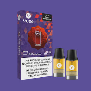 Vuse: VUSE ePod e liquid Pod - Berry 2.5%