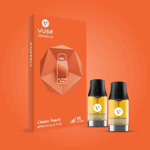 Vuse: VUSE ePod e liquid Pod - Classic Peach 3%