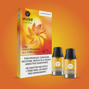 Vuse: VUSE ePod e liquid Pod - Crisp Lemon Strawberry 3%
