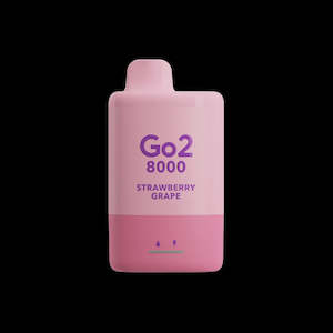 Disposables: Go2 8000 - Strawberry Grape