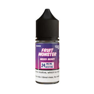 Jam Monster: Jam Monster - Mixed Berry Salts 30ml/24mg