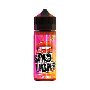 Six Licks: Six Licks - Orange Citrus 100ml /3mg