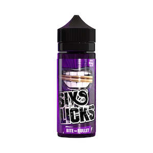 Six Licks - Blackberry Licorice 100ml /3mg