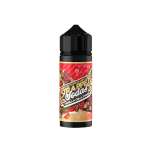 Strapped 100ml: Strapped Sodas -  Vanilla Cola Chaos 100ml/3mg