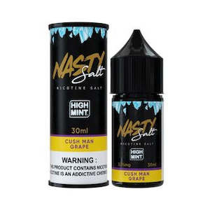 Nasty Salts: Nasty Salts - High Mint Series Cushman Grape 30ml/50mg