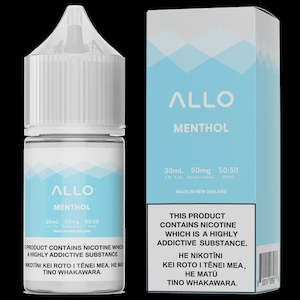 Menthol Nicotine Salts: Allo E-Liquid - Menthol 30ml/25mg