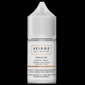 ECigOz Salt - Tobacco (PKA Gold Tobacco) 30ml/20mg
