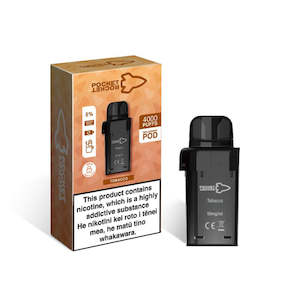 Tobacco Nicotine Salts: Pocket Rocket Pod Tobacco