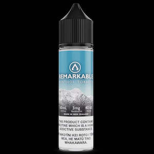 Menthol Freebase Nicotine: Remarkable - Menthol Tobacco (PKA Menthol Cigarette) 60ml/12mg