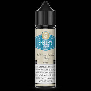 Shelleys Eliquid - Coffee Cream 60ml/3mg