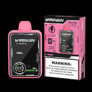 Drink: VAPENGIN VULCAN DISPOSABLE VAPE -10000 PUFFS SWEET (COLA ICE)