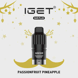 Fruity: IGET BAR PLUS POD 3.0 10K Passionfruit Pineapple