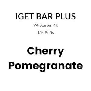 IGET Bar Plus Kit 4.0-Cherry Pomegranate