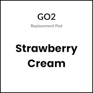 Creamy: Go2 8K Pods - Strawberry Cream 35mg