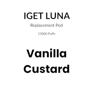 Iget Luna 13000 Pod - Vanilla Custard