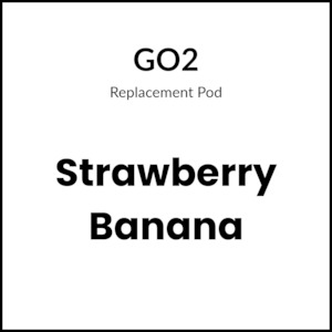 Go2 6500: Go2 8K Pods - Strawberry Banana 35mg