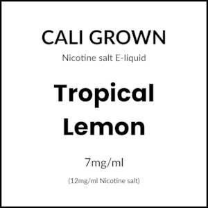 Cali Grown Subohm Salts - Tropical Lemon 60ml/12mg