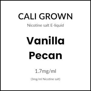 Cali Grown Subohm Salts - Vanilla Pecan 60ml/3mg
