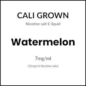 Cali Grown Subohm Salts - Watermelon 60ml/12mg