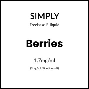 Simply Berries 60ml 3mg