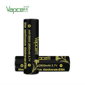 Batteries: Vapcell 18650 2800mAh 25A with case