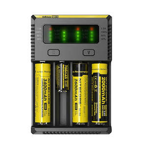 Chargers: NITECORE Digicharger D4 (4 battery) LCD Smart Charger NZ/AU Plug