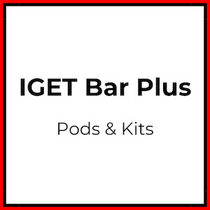 Disposable Nic Salt Vapes: IGET Bar Plus Pods & Kits