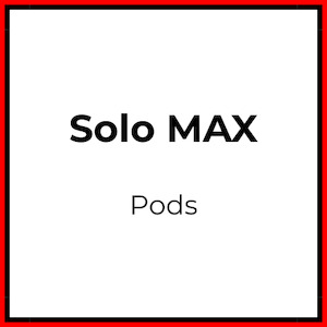 Prefilled Pod Vapes: Solo MAX Pods