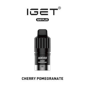 Disposable: IGET Bar Pod 10000 Puff – Cherry Pomegranate
