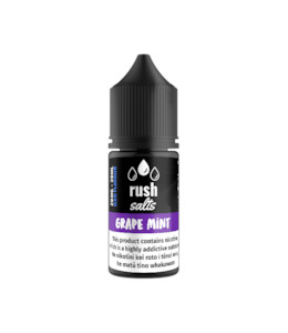 Rush Salts: Rush Salts - Grape Mint 30ml