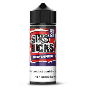 Six Licks: Six Licks - Cherry Raspberry (Cherry On Top)