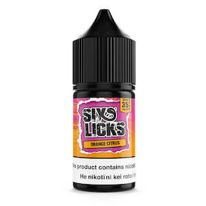 Six Licks: Six Licks Salts Orange Citrus (Love Bite)
