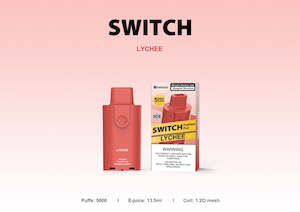 Switch Replacement Pod - 5000 Puffs - Lychee