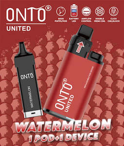Onto Prefilled Pod: Onto - Watermelon Kit 8000 Puff