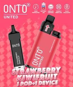 Onto Prefilled Pod: Onto - Strawberry Kiwifruit Kit 8000 Puff