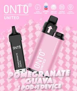 Onto Prefilled Pod: Onto - Pomegranate Guava Kit 8000 Puff