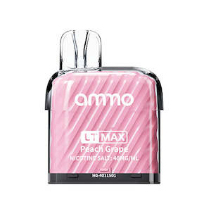 Ammo 10k: Ammo 10K Puff Pod - Peach Grape