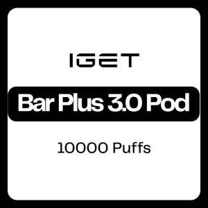 All Pre Filled Pods: IGET Bar Pod 10000 Puff – Grape Pomegranate