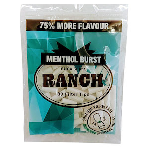 Ranch: Menthol Burst Filter Tips • Vape Vault