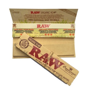 RAW: Natural Rolling Papers - Kingsize Slim • Vape Vault