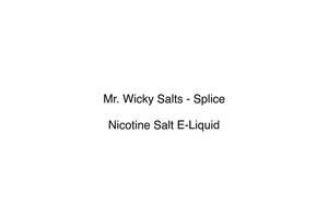 Mr Wicky: Mr. Wicky Salts - Splice