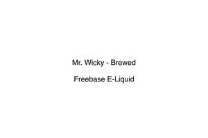 Mr Wicky: Mr. Wicky - Brewed