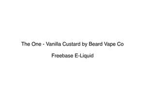 Beard Vape Co: The One - Vanilla Custard by Beard Vape Co