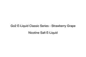 Go2 E-Liquid Classic Series - Strawberry Grape