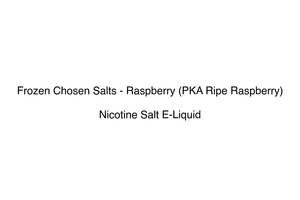 Frozen Chosen Salts - Raspberry (PKA Ripe Raspberry)