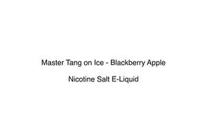 Master Tang on Ice - Blackberry Apple